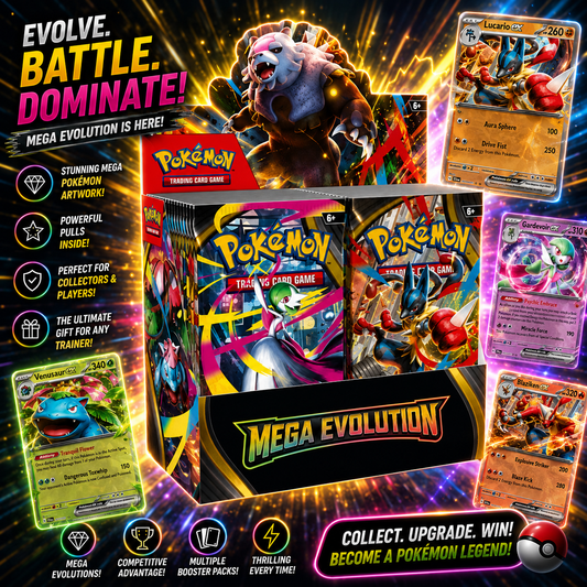Pokémon TCG Mega Evolution Enhanced Booster Box – Factory Sealed 36 Packs
